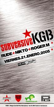 ...Subversive @ KGB...